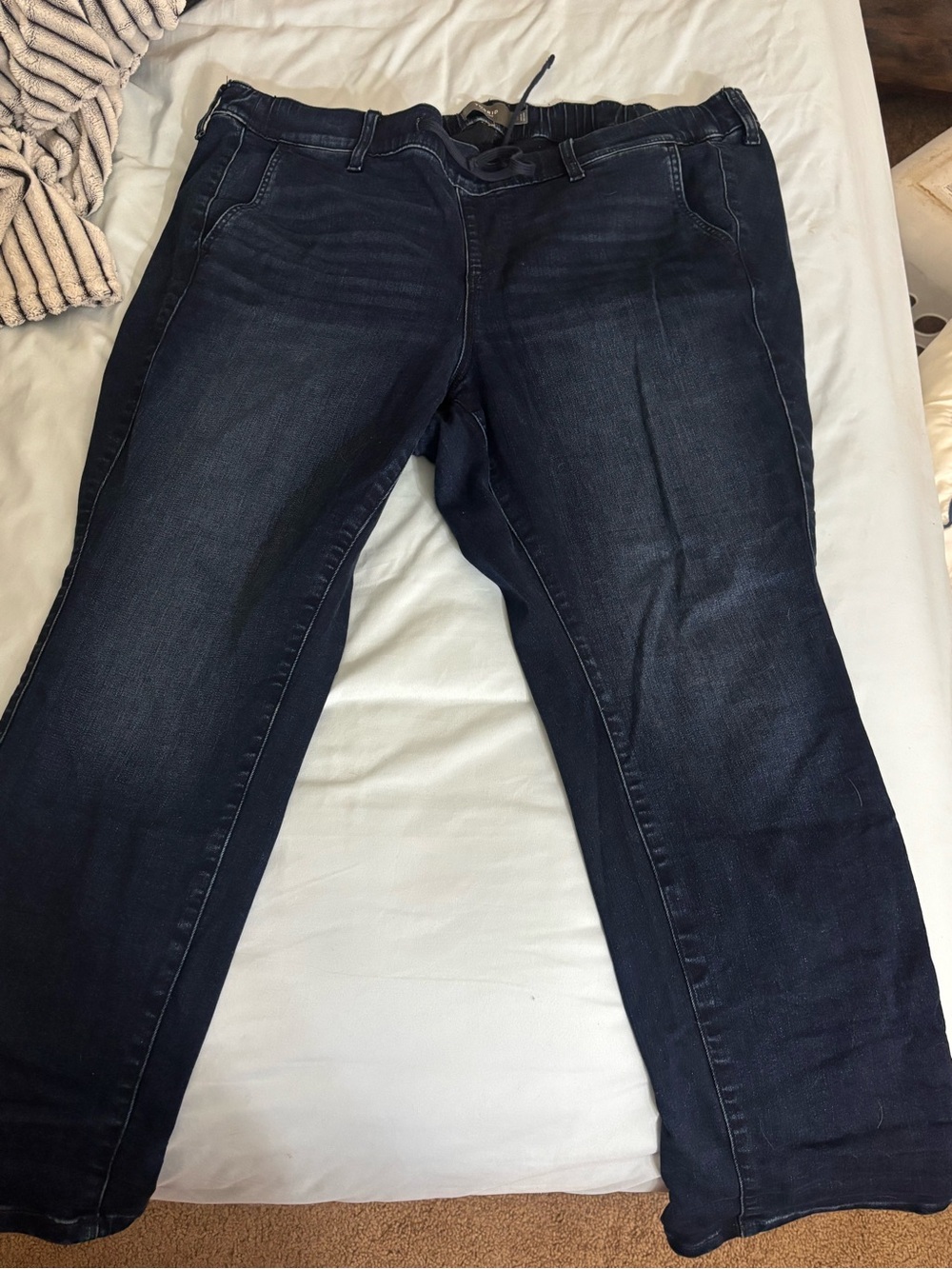 torrid Dark Indigo Straight Leg Jeans